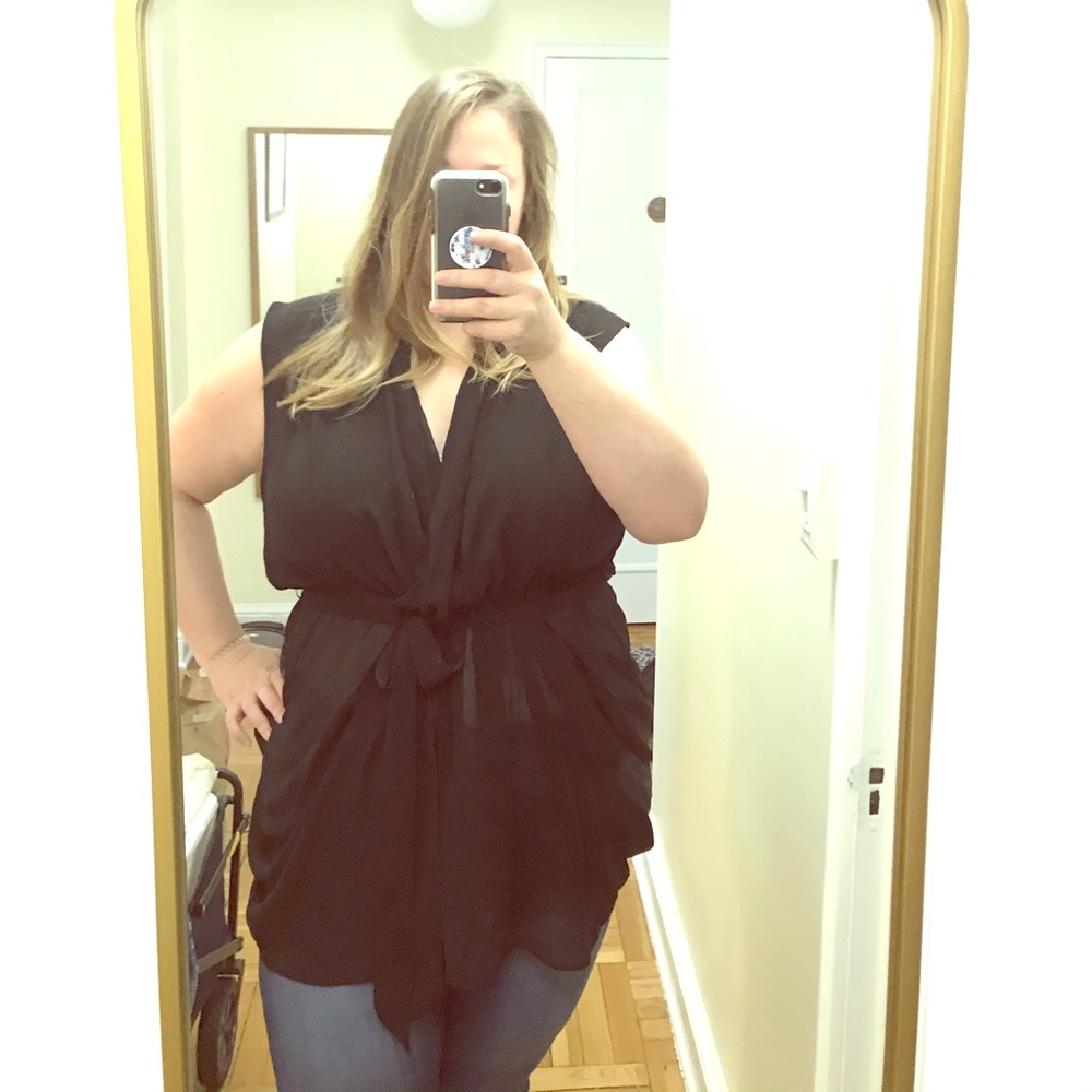 ASOS wrap top